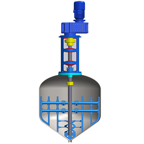 预聚釜搅拌装置