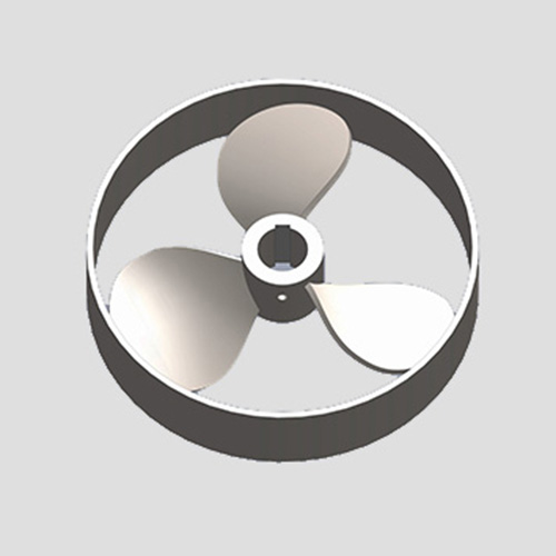 三叶导流筒推进式